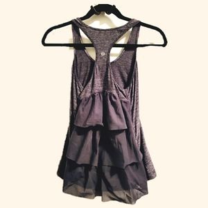 *HOST PICK! RARE! Lululemon Yogi Dance Ruffle tank